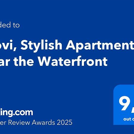 Niovi, Stylish Apartment Near The Waterfront Солун Екстериор снимка